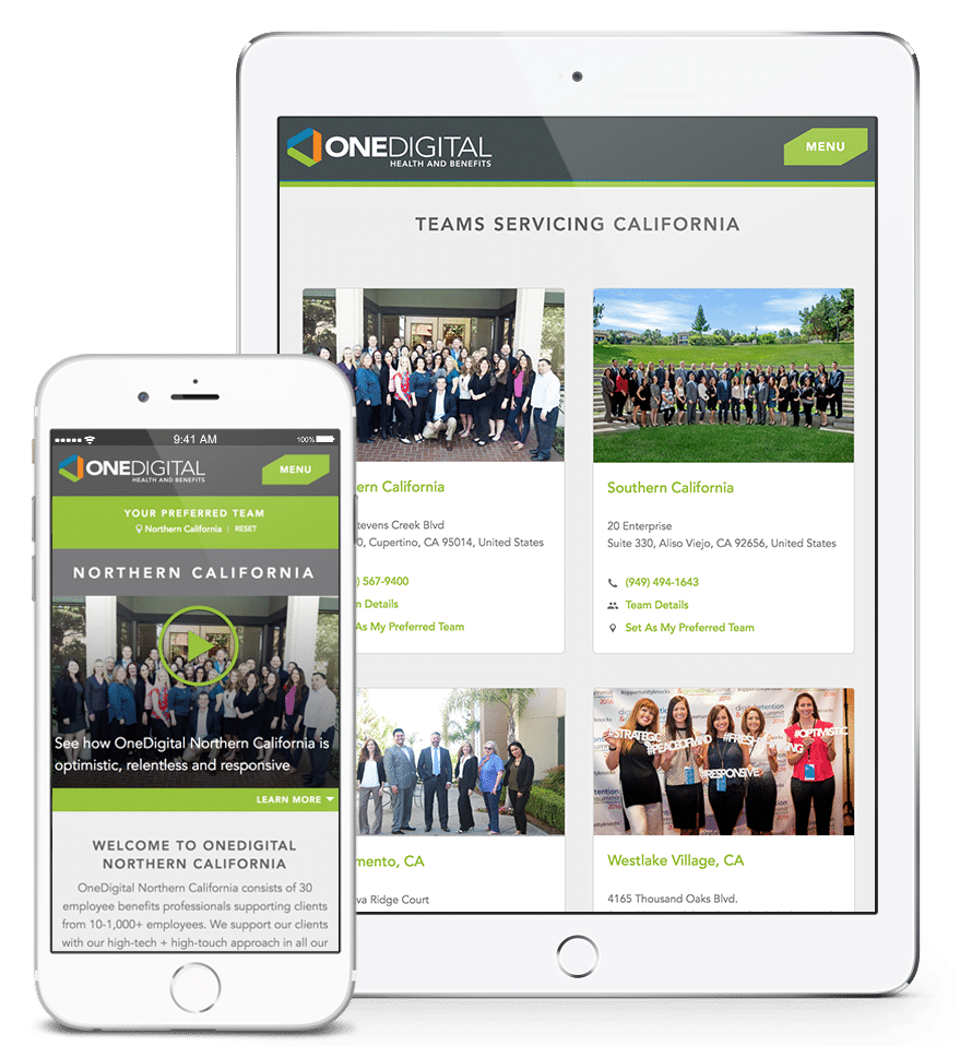 Set a preferred OneDigital team for local updates