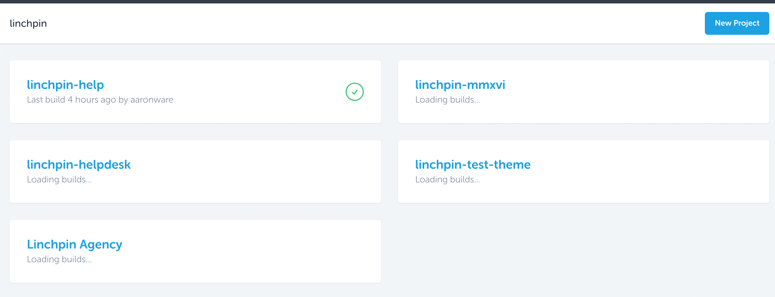 Project List Example